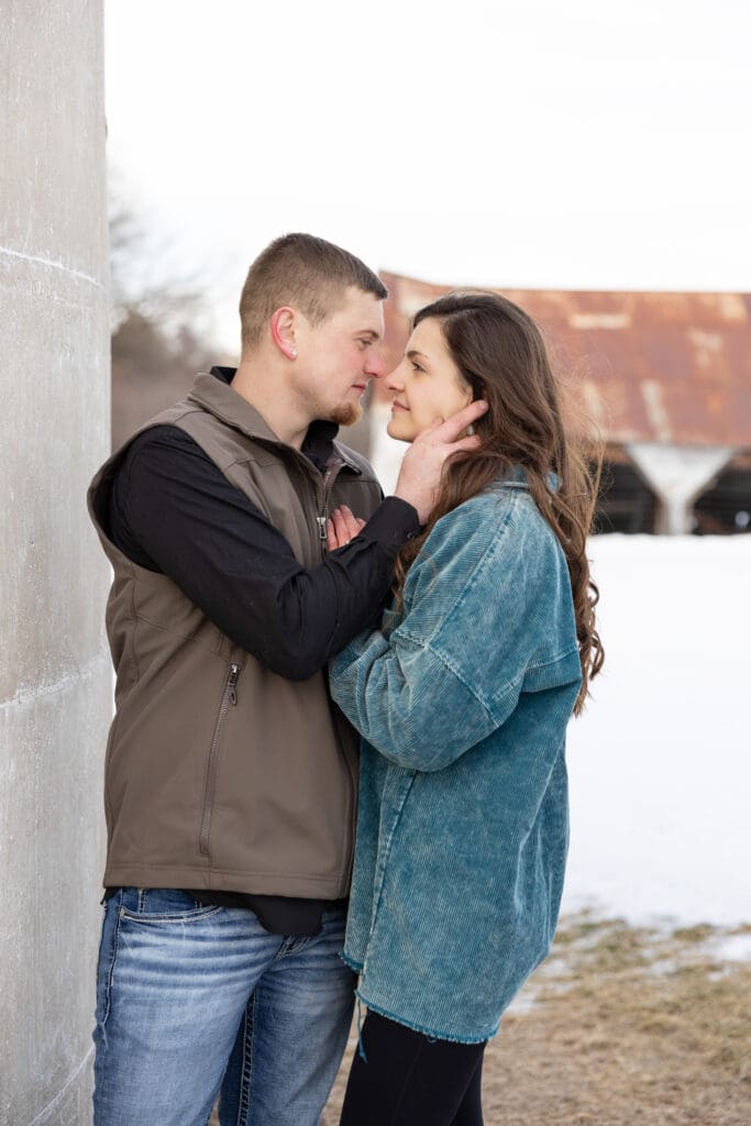 Engagement session in Rice Minnesota