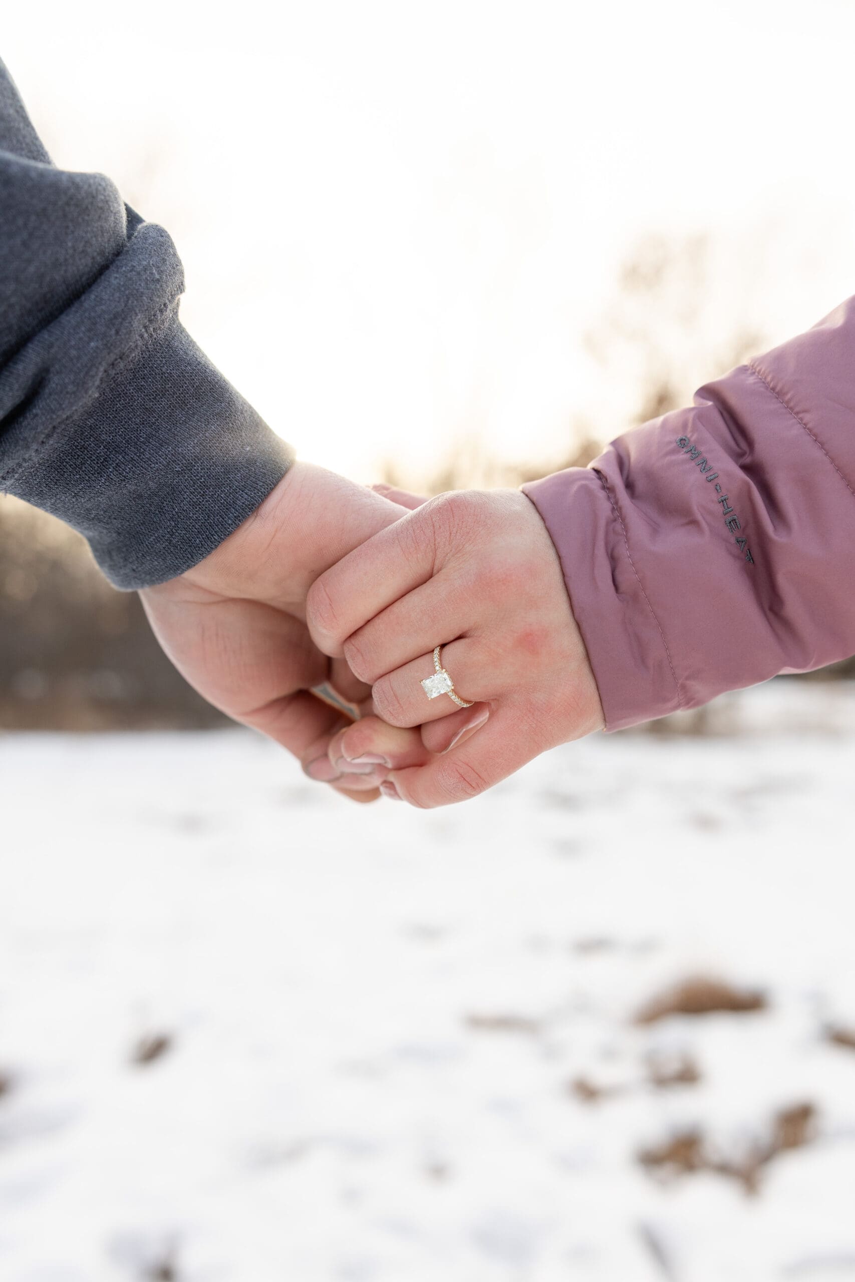 Engagement session in Rice Minnesota