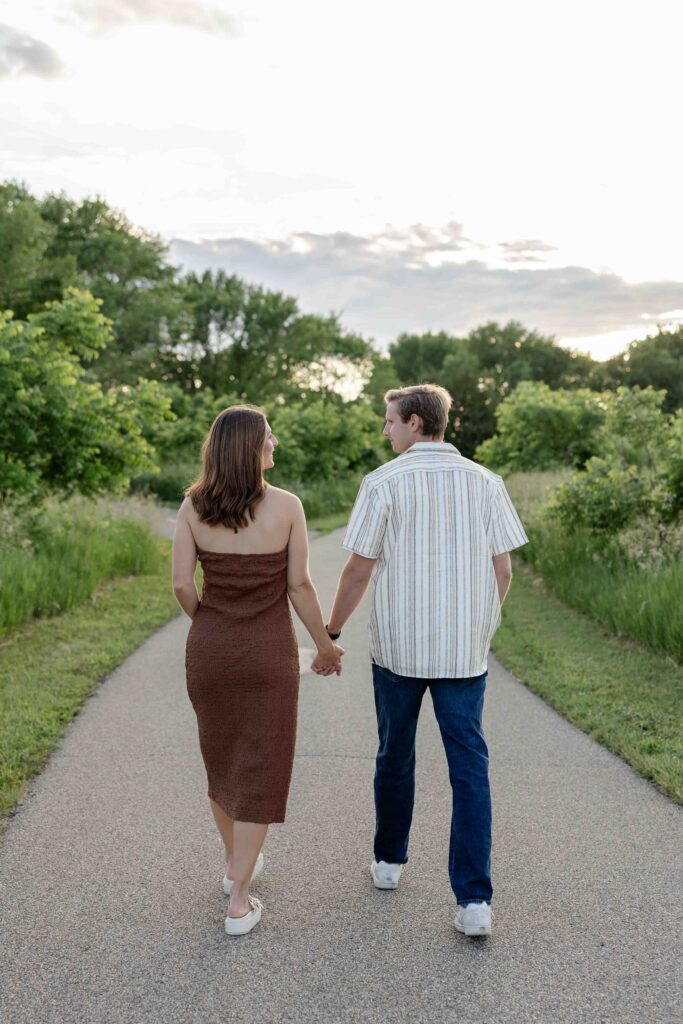 Spring lake park engagement session
